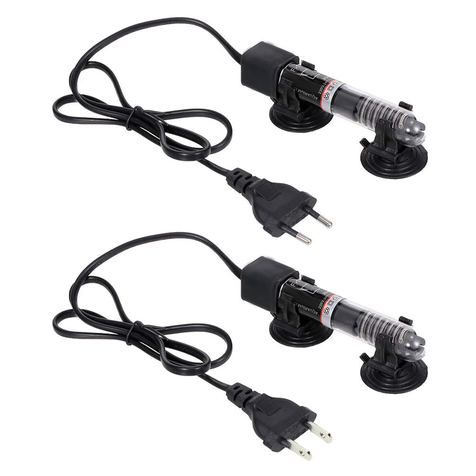 Mini Aquarium Heater Submersible Fish Tank Automatic Thermostat Heater Explosion-Proof Heating Rod Suction Cups Fish Turtle Tank - thepetsupplyhaven