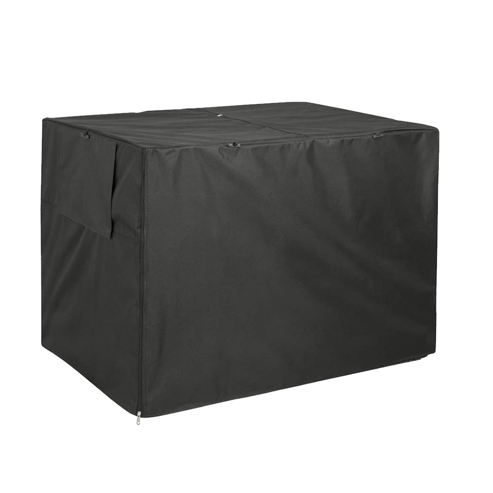 Dog Crate Cover Windproof Pet Kennel Cover Universal Privacy Breathable Double Door Dog Cage Outdor Cloth Covers - thepetsupplyhaven